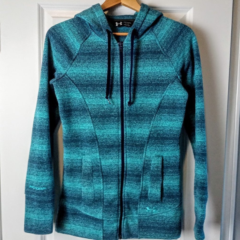 Under Armour Aqua Blue Wintersweet Full Zip Hoodie